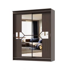 Шкаф-купе Фаворит 2.0 серия Альянс (Венге) в Воткинске - votkinsk.mebel24.online | фото 1