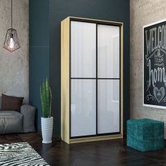 Шкаф-купе Лофт 1200 Шк12-47 (Дуб Сонома) в Воткинске - votkinsk.mebel24.online | фото 11