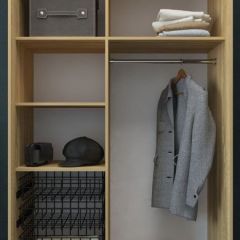 Шкаф-купе Лофт 1200 Шк12-47 (Дуб Сонома) в Воткинске - votkinsk.mebel24.online | фото 3
