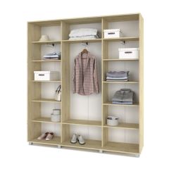 МАРТИН Шкаф-купе с зеркалами Ирландский дуб (2000*450) М403 в Воткинске - votkinsk.mebel24.online | фото 2