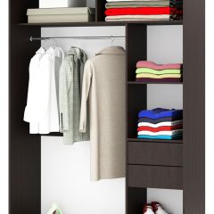 Шкаф-купе Орион 1.5 серия Альянс (Венге) в Воткинске - votkinsk.mebel24.online | фото 2