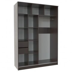 Шкаф-купе ПШ-2.9 1800 Фасад СТРЕЛКА (ВЕНГЕ стрелка беж) в Воткинске - votkinsk.mebel24.online | фото 2