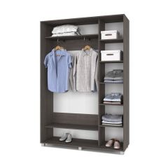 РОЛАНД Шкаф-купе Анкор темный (450*1500) Р451 в Воткинске - votkinsk.mebel24.online | фото 2