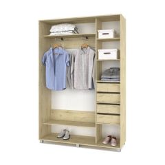 РОЛАНД Шкаф-купе Ирландский дуб (450*1400) Р441 в Воткинске - votkinsk.mebel24.online | фото 5