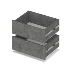 РОЛАНД Шкаф-купе с зеркалами Камень темный (450*1100) Р413 в Воткинске - votkinsk.mebel24.online | фото 4