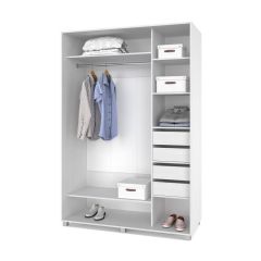 РОЛАНД Шкаф-купе с зеркалом Анкор светлый (600*1600) Р662 в Воткинске - votkinsk.mebel24.online | фото 4