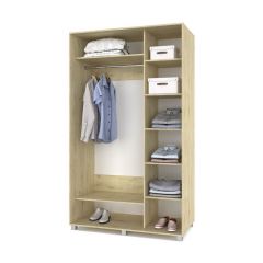 РОЛАНД Шкаф-купе с зеркалом Ирландский дуб (600*1300) Р632 в Воткинске - votkinsk.mebel24.online | фото 2