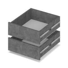 РОЛАНД Шкаф-купе с зеркалом Камень темный (600*1200) Р622 в Воткинске - votkinsk.mebel24.online | фото 3