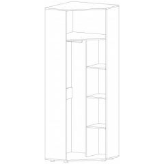 ИНФИНИТИ Прихожая Шкаф угловой (Ясень шимо комб.) в Воткинске - votkinsk.mebel24.online | фото 2