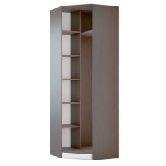 Шкаф угловой с ЗЕРКАЛОМ НКМ ВЕНЕЦИЯ-1 Секция- 5 (Венге/Белое дерево) в Воткинске - votkinsk.mebel24.online | фото 2