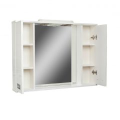 Шкаф-зеркало Cube 100 Эл. Домино (DC5013HZ) в Воткинске - votkinsk.mebel24.online | фото 3