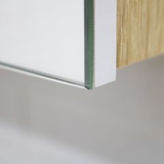 Шкаф-зеркало Мечта 50 Дуб сонома АЙСБЕРГ (DM2318HZ) в Воткинске - votkinsk.mebel24.online | фото 6