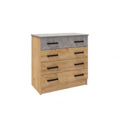 Спальня Асти Комод (Дуб крафт золотой) в Воткинске - votkinsk.mebel24.online | фото