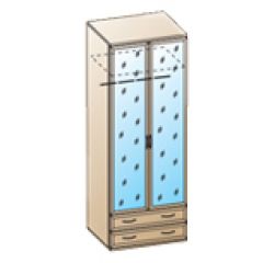 Спальня Карина композиция 4 (Снежный Ясень) в Воткинске - votkinsk.mebel24.online | фото 6