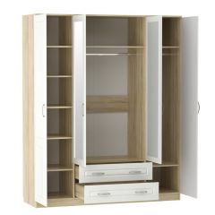 НМ 011.84 Х Шкаф комбинированный "Оливия" в Воткинске - votkinsk.mebel24.online | фото 2