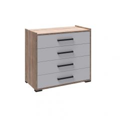 Спальня Соната Комод (Белый/Дуб крафт золотой) в Воткинске - votkinsk.mebel24.online | фото