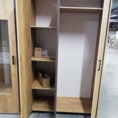 Спальный гарнитур МСП-1 (Дуб золотой/Камень темный) 1400 в Воткинске - votkinsk.mebel24.online | фото 19