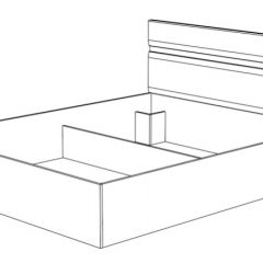 Спальный гарнитур Ненси (Венге/Белый глянец) в Воткинске - votkinsk.mebel24.online | фото 3