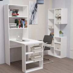 Стеллаж Элемент-1 (белый) в Воткинске - votkinsk.mebel24.online | фото 4