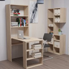 Стеллаж Элемент-1 (дуб сонома) в Воткинске - votkinsk.mebel24.online | фото 6