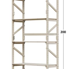 Стеллаж Конструктор Арт.СR2000-1 в Воткинске - votkinsk.mebel24.online | фото 2