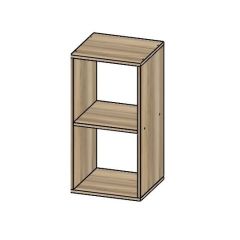 Стеллаж Ярофф №2, двухсекционный в Воткинске - votkinsk.mebel24.online | фото 2