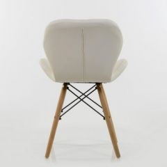 Стул Barneo N-42 Perfecto PU белый в Воткинске - votkinsk.mebel24.online | фото 4