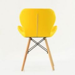 Стул Barneo N-42 Perfecto PU желтый в Воткинске - votkinsk.mebel24.online | фото 3