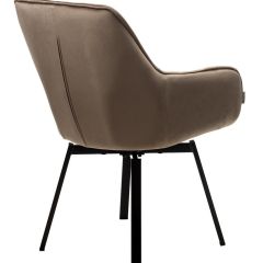 Стул MAVERICK 360 град. поворот. BLUVEL-40 BEIGE/ черный каркас, М-City в Воткинске - votkinsk.mebel24.online | фото 2
