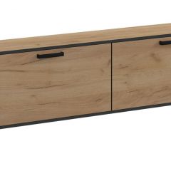 Тумба под ТВ Оскар Лофт (Дуб Золотой) в Воткинске - votkinsk.mebel24.online | фото
