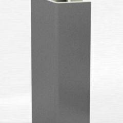 Угловое соединение для цоколя 135 гр. h150 мм (Алюминий, Белый, Черный, Сономаый) в Воткинске - votkinsk.mebel24.online | фото