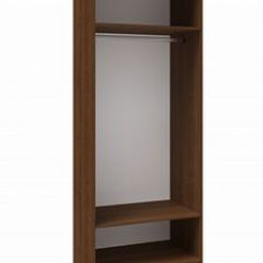 ВЕСТА ВГШ-1 Шкаф платяной МДФ Орех Донской в Воткинске - votkinsk.mebel24.online | фото 2