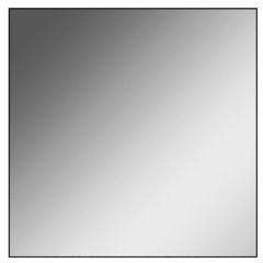 Зеркало Corsica 500х500 black без подсветки Sansa (SB1063Z) в Воткинске - votkinsk.mebel24.online | фото 1