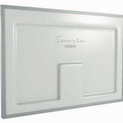 Зеркало Dream 100 alum (линза) с подсветкой Sansa (SDL1027Z) в Воткинске - votkinsk.mebel24.online | фото 2