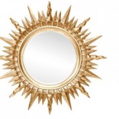 Зеркало круглое золото (1810(1) в Воткинске - votkinsk.mebel24.online | фото 1