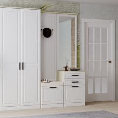 Зеркало НКМ ВЕНЕЦИЯ-1 Секция- 1 (Дуб сонома/Белое дерево) в Воткинске - votkinsk.mebel24.online | фото 2