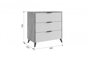 АДАМ Спальный гарнитур (модульный) графит в Воткинске - votkinsk.mebel24.online | фото 15