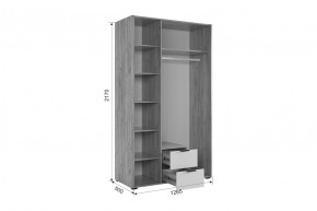 АДАМ Спальный гарнитур (модульный) графит в Воткинске - votkinsk.mebel24.online | фото 18