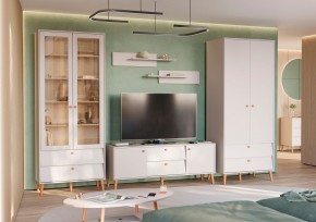 АФИНА Гостиная (модульная) кашемир серый в Воткинске - votkinsk.mebel24.online | фото 1