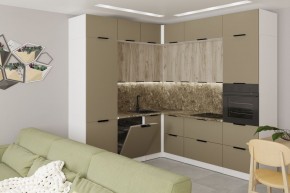 АЛЬБА Кухонный гарнитур Гранд Прайм  (2200*2500 мм) в Воткинске - votkinsk.mebel24.online | фото 1