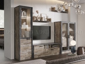 Амели Тумба ТВ (Дуб Юкон-Бетон темный) в Воткинске - votkinsk.mebel24.online | фото 3
