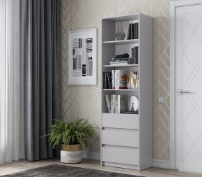 АЙДЕН СТЛ06-600 Стеллаж с 3 ящиками (серый) в Воткинске - votkinsk.mebel24.online | фото