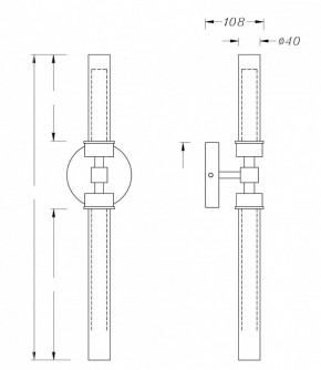Бра Maytoni Stelo MOD116WL-L7B3K в Воткинске - votkinsk.mebel24.online | фото 3