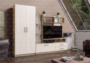 ДАРЬЯ Гостиная (Крафт серый/Крафт белый) в Воткинске - votkinsk.mebel24.online | фото 1