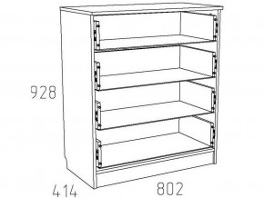 Детская Фанк Комод НМ 013.71-01 М в Воткинске - votkinsk.mebel24.online | фото 3