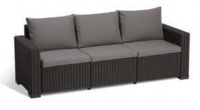 Диван Калифорния 3-х местный (California 3 Sofa), графит в Воткинске - votkinsk.mebel24.online | фото 2