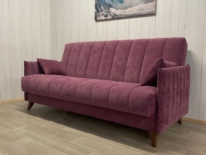 Диван Престиж-3 (НПБ) велюр Sensey grape в Воткинске - votkinsk.mebel24.online | фото 2
