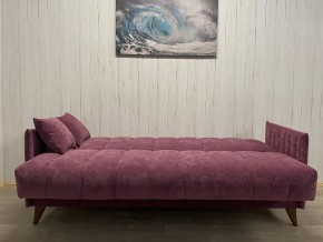 Диван Престиж-3 (НПБ) велюр Sensey grape в Воткинске - votkinsk.mebel24.online | фото 3