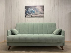 Диван Престиж-3 (НПБ) велюр Sensey mist green в Воткинске - votkinsk.mebel24.online | фото