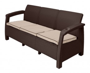 Диван Yalta Sofa 3 Set (Ялта) шоколадный в Воткинске - votkinsk.mebel24.online | фото